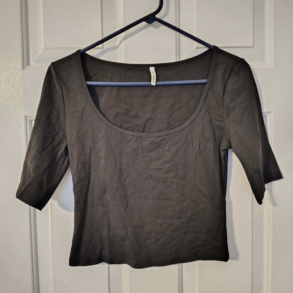 Nwot Halara Scoop Neck Top